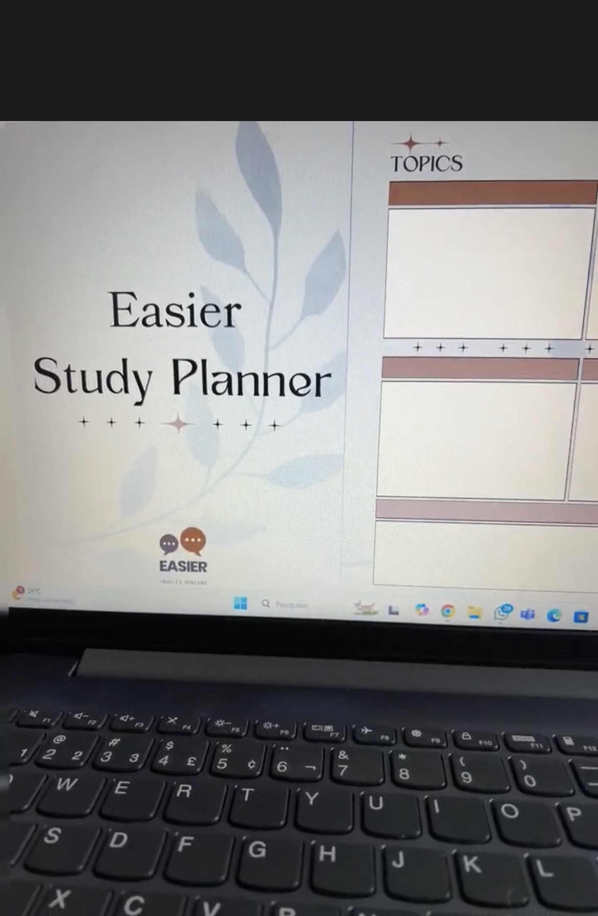 Easier Study Planner, planejamento de estudo personalizado